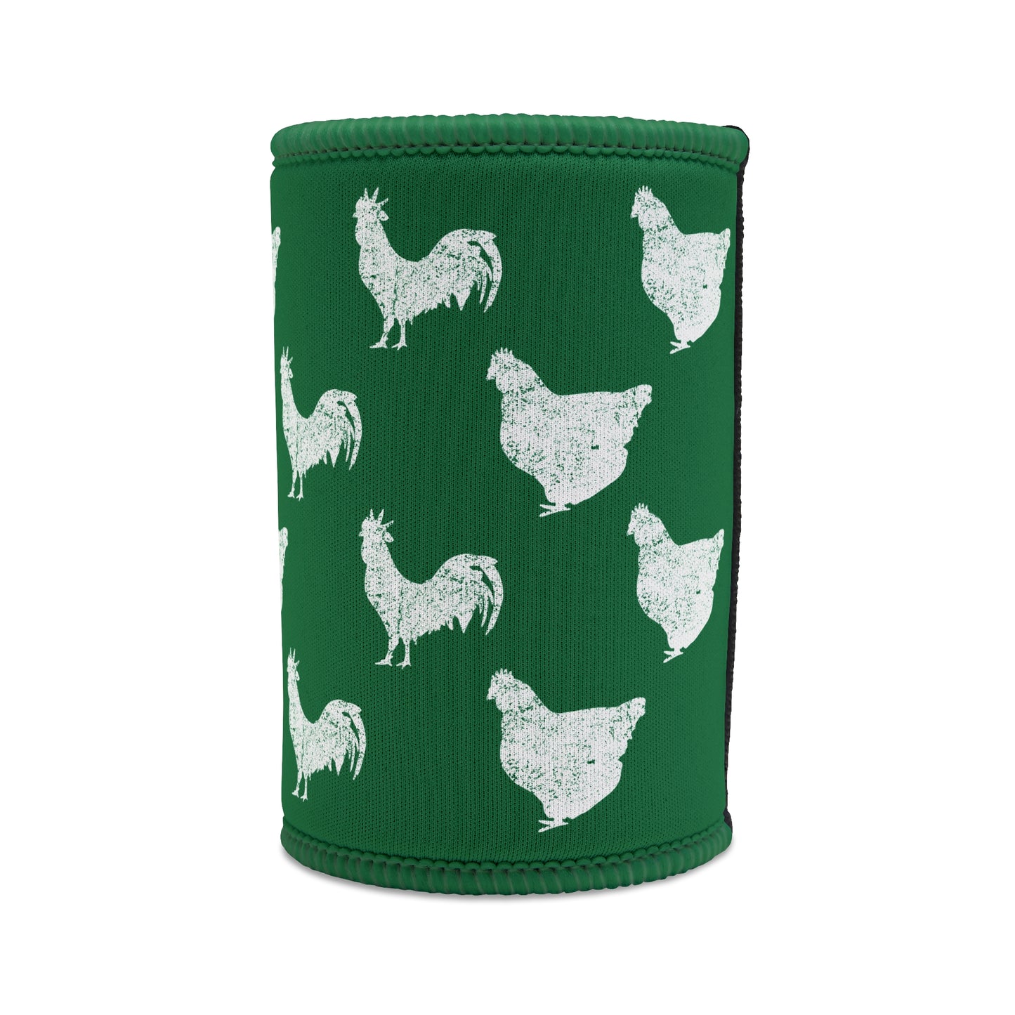 The Poodle and The Hen | Stubby Cooler with Hens and Cockerels