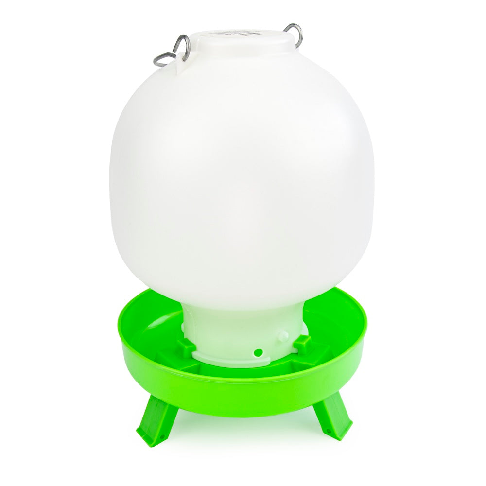 Ball Type Poultry Drinker with Legs – Adjustable Height Water Dispenser for Chickens
