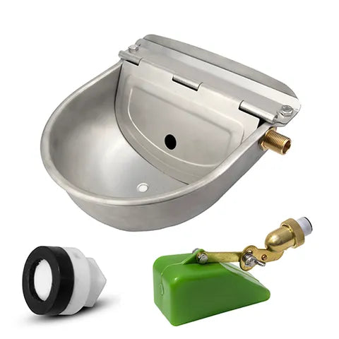 Stainless Steel Automatic Livestock & Poultry Drinking Bowl – 3.75L