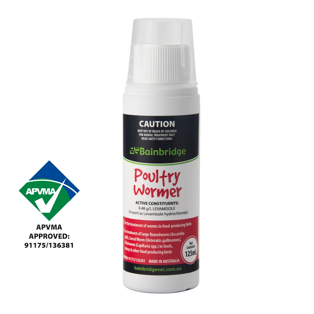 Bainbridge Poultry Wormer - Best Chicken Dewormer for a Healthy Flock