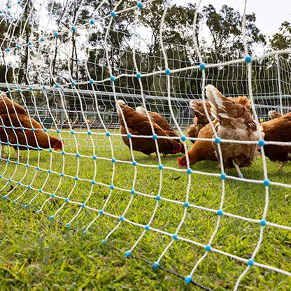 Premium Electrifiable Poultry & Livestock Netting - Keep Your Chickens Secure