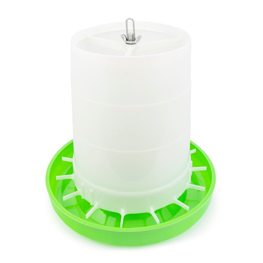 Suspension Poultry Feeder – Adjustable, Mess-Reducing Design